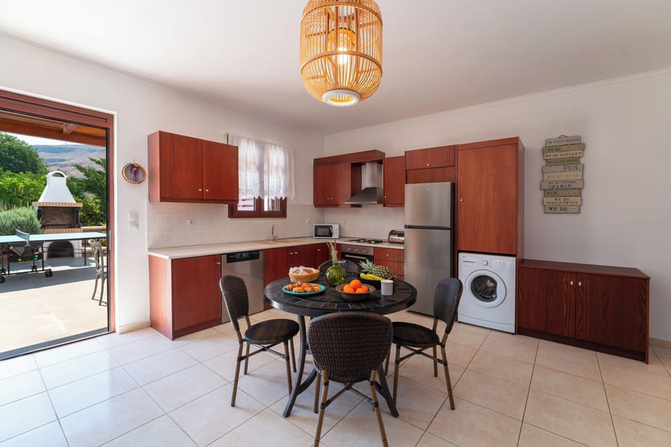 Villa, 2 Bedrooms, Mountain View | Living area | Flat-screen TV