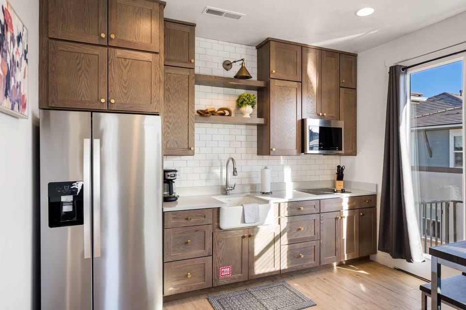 House, 1 Bedroom | Private kitchen | Fridge, oven, dishwasher, coffee/tea maker