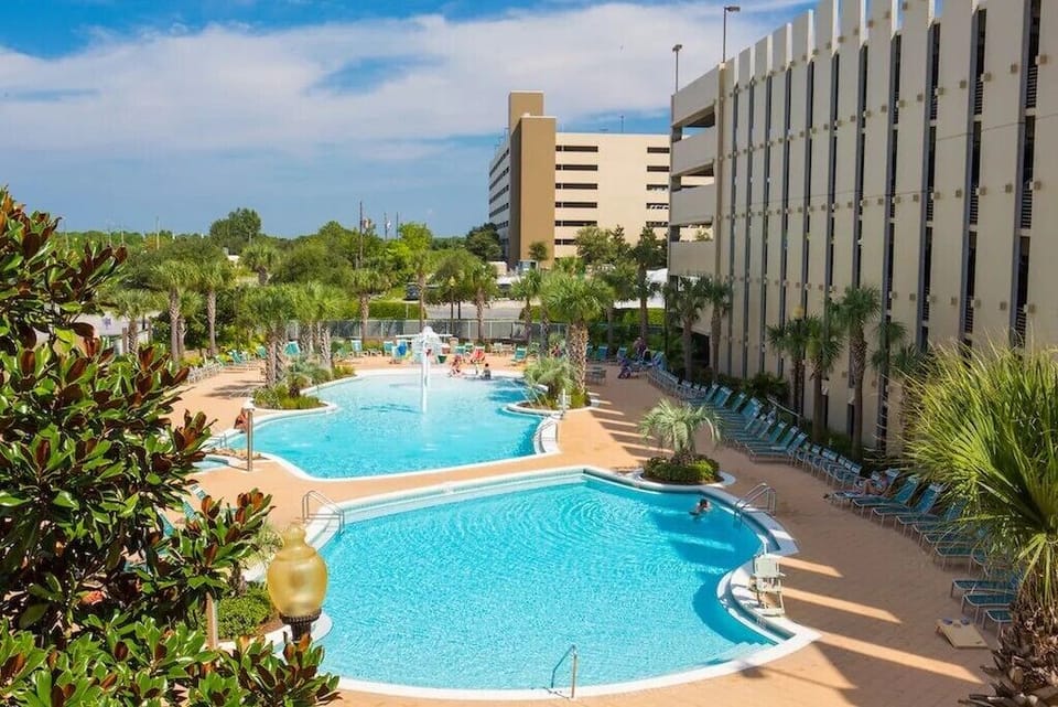 Splash pool for kids.