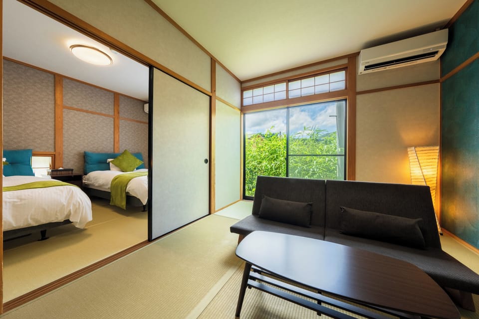 Annex with open-air-bath and mini kitchen -AOI-, Non Smoking | WiFi (free), bed sheets