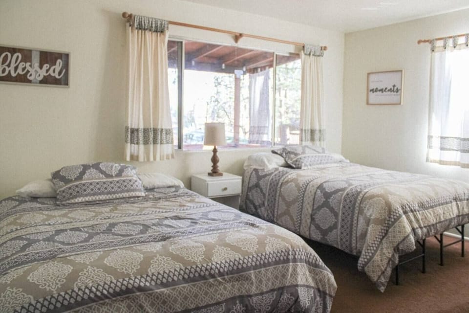 2nd Bedroom with Queen and Double Bed