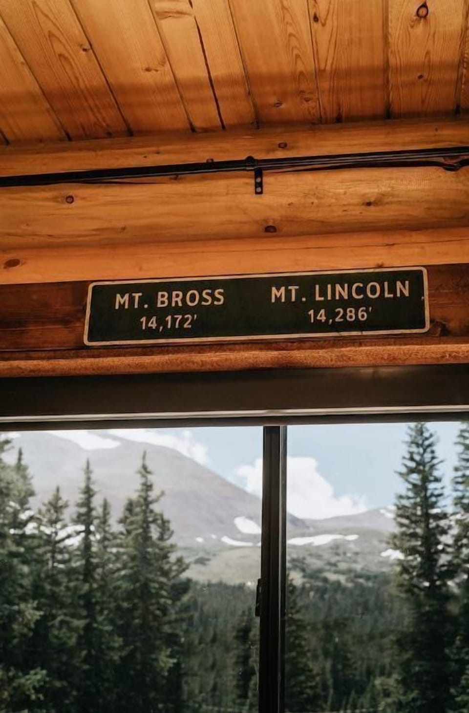 Feast your eyes on these views from the dining table and living room.