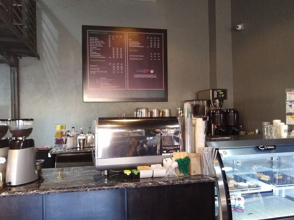 Coffee bar, on site, at the Sonoran Sea