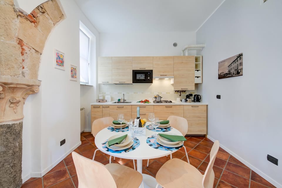 Kitchen and dining area