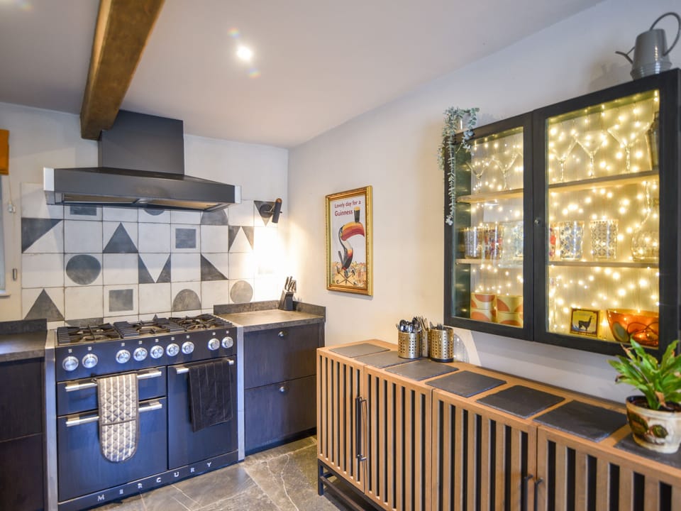 Fridge, dishwasher, electric kettle, toaster