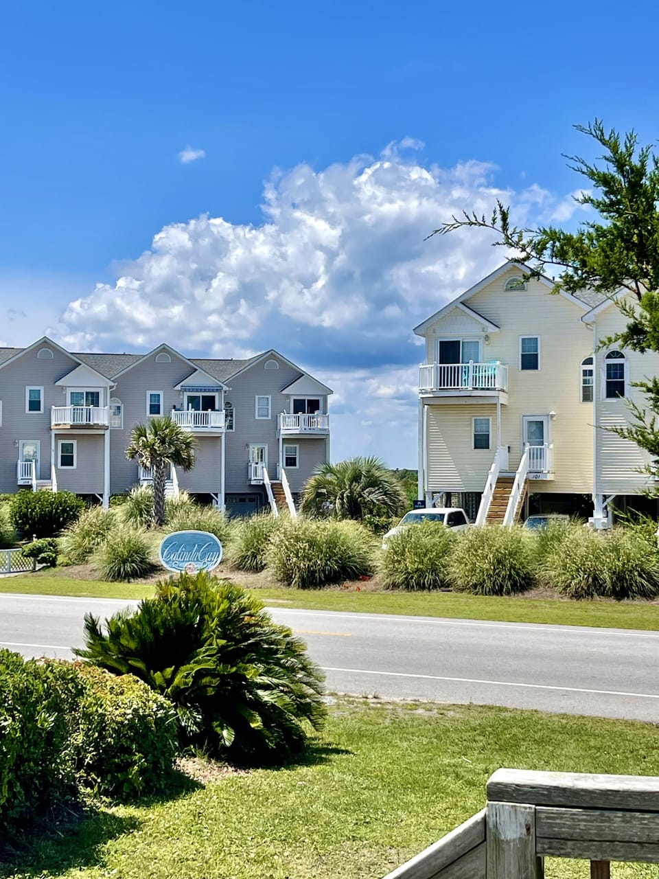 View of community from private beach access