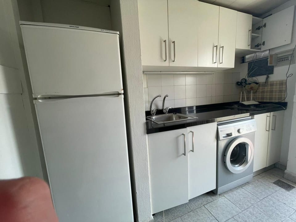 Apartment | Private kitchen | Fridge, microwave, oven, stovetop