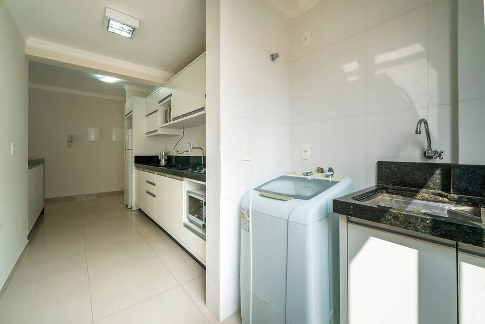 Apartment | Private kitchen | Blender, toaster oven, cleaning supplies