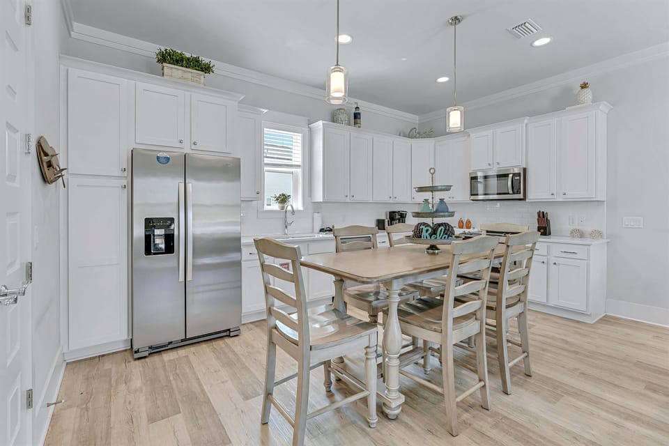 2nd Floor - Dining area and kitchen