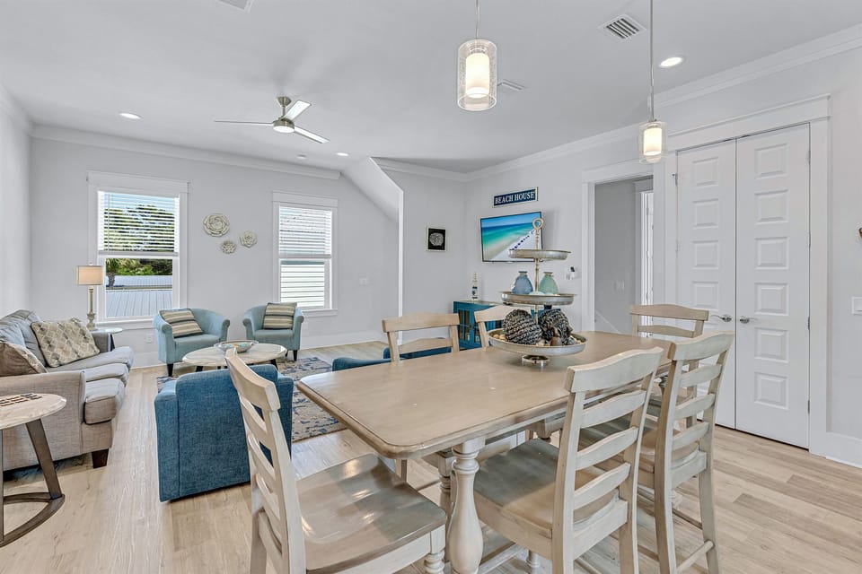 2nd Floor - Dining area and kitchen