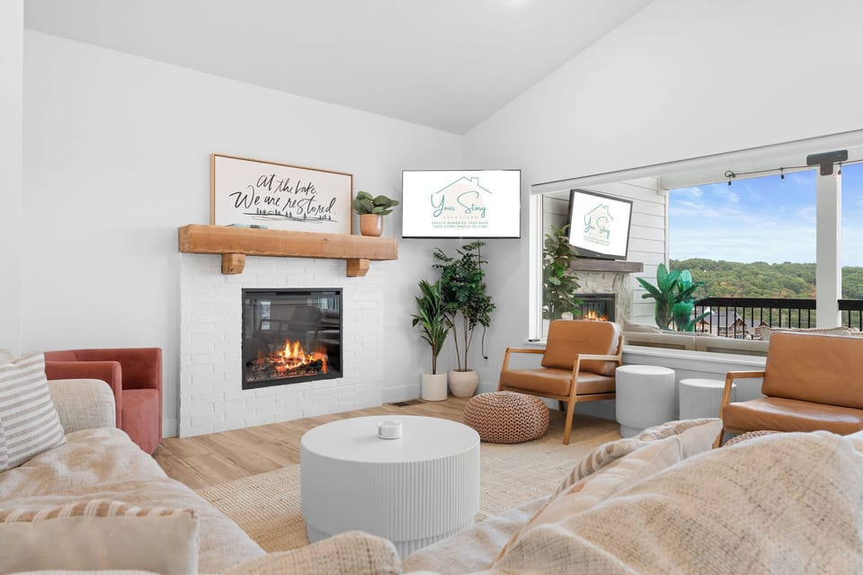 Slow down in this cozy spot while reading a book, playing a game, or watching a movie