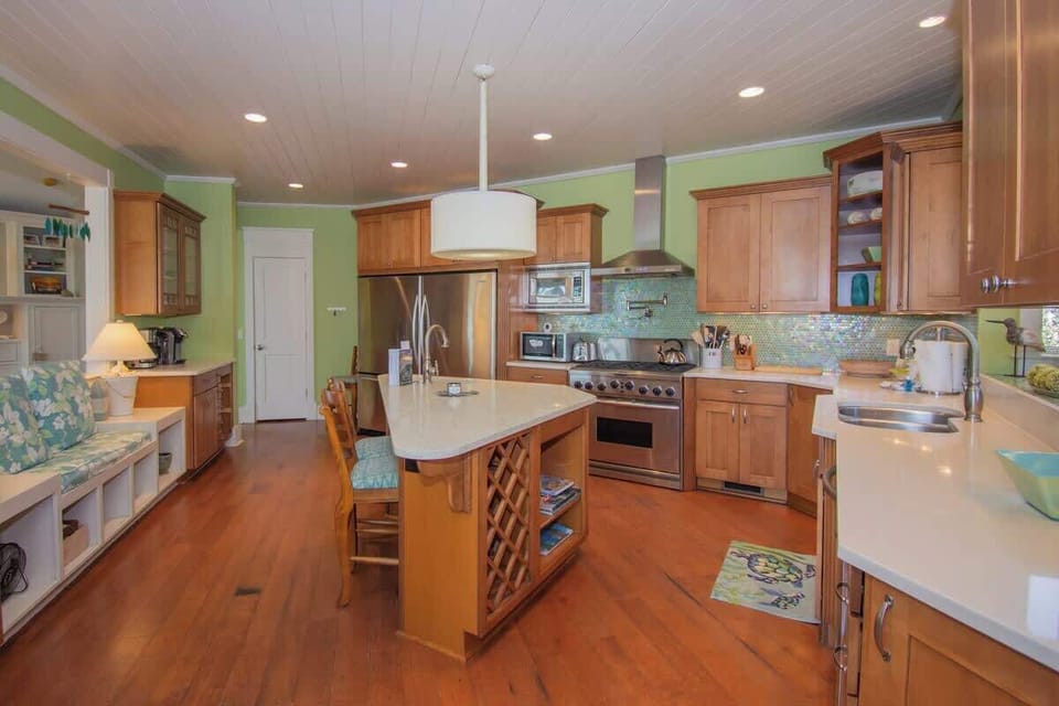 Chef's Kitchen with two refrigerators