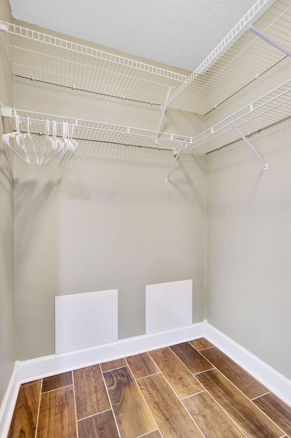 Large walk-in closet