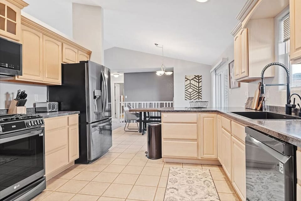 Indulge in culinary luxury with our beautifully appointed kitchen.