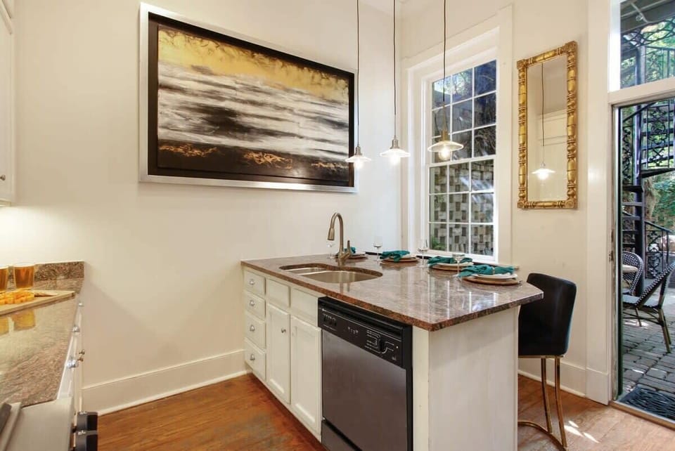 Open Concept Chef's Kitchen | Fully Stocked | Eat-In Kitchen | First Floor