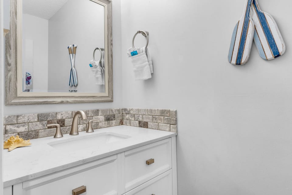 Guest half bathroom