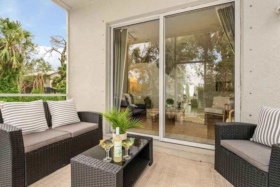 Outdoor seating at its finest