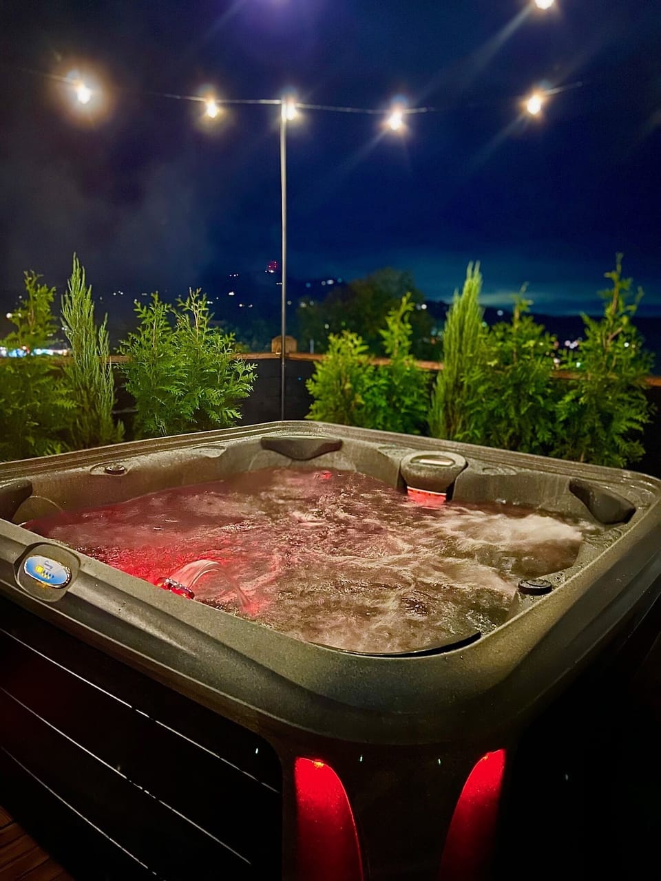 Hot Tub on the Rooftop