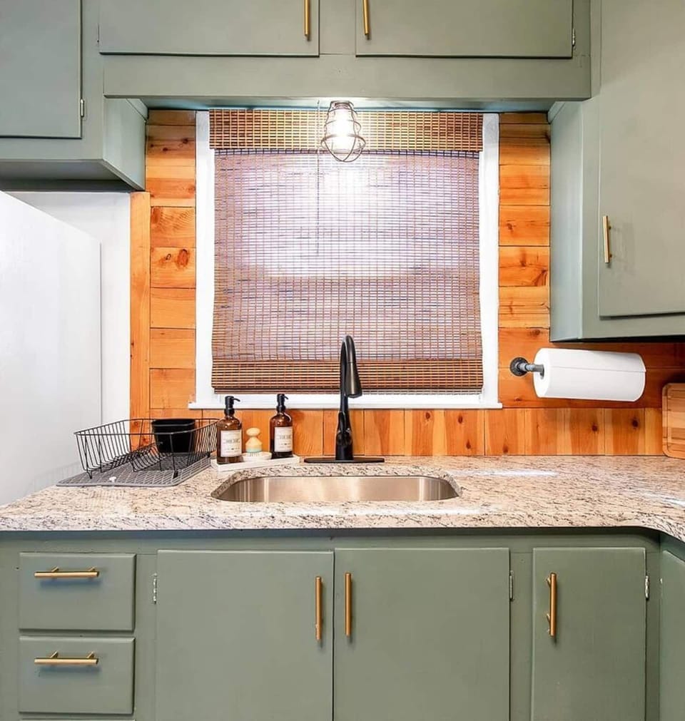 Cute Kitchen with Retro Appliances