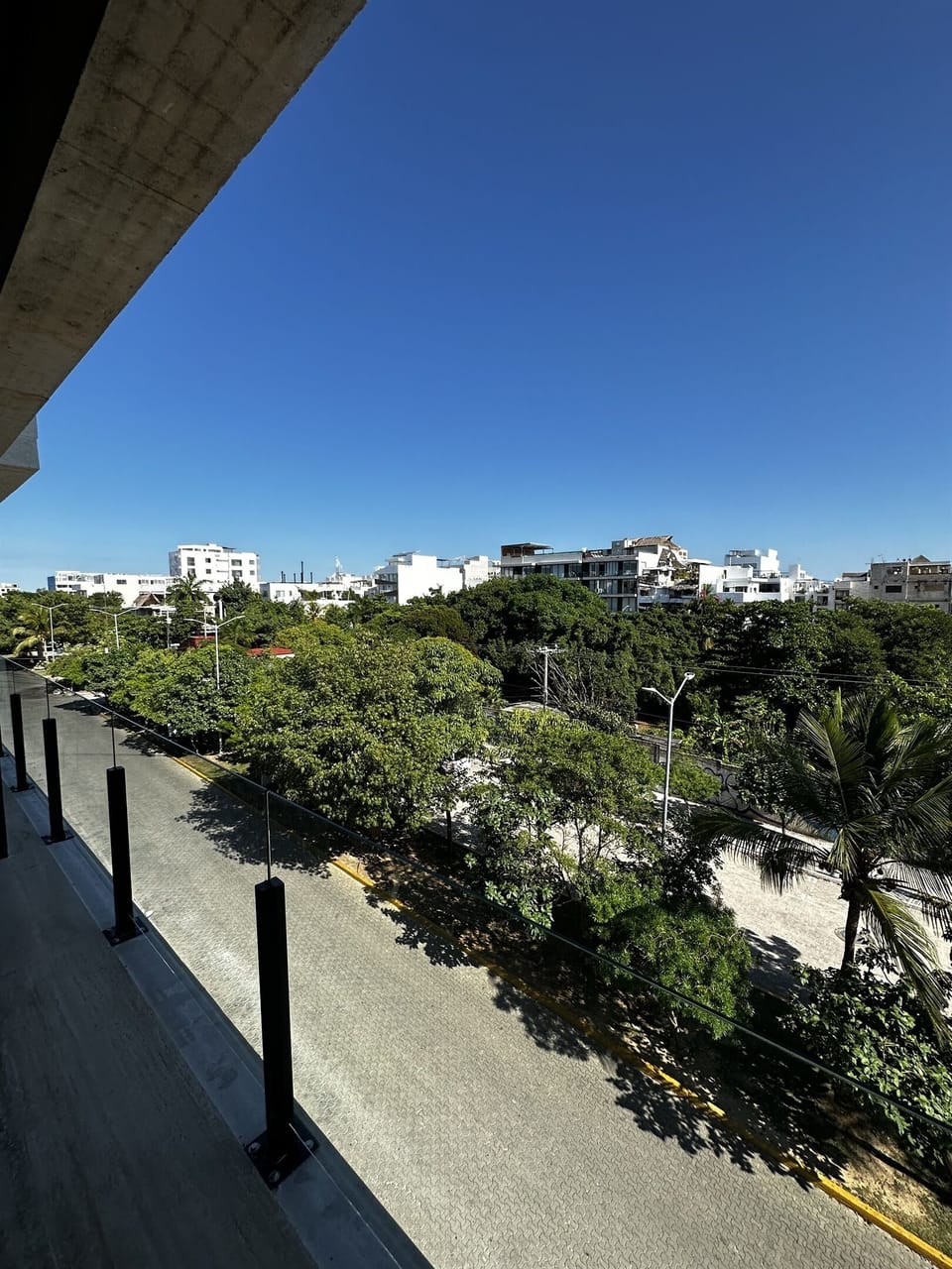 Balcony view, perfect for relaxing while overlooking the mangroves. 