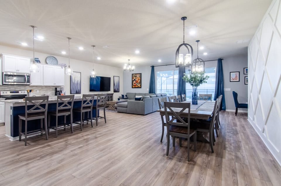 Primary Gathering Point - Kitchen, Living Room, Dining Room