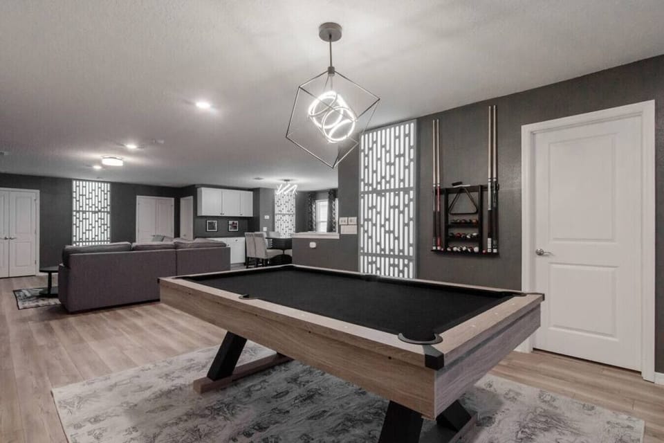 Death Star Themed Loft - Movie/Television Area, Game Table, Pool Table