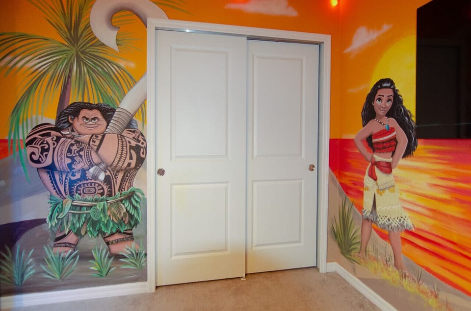 Moana Bedroom - Sleeps 4