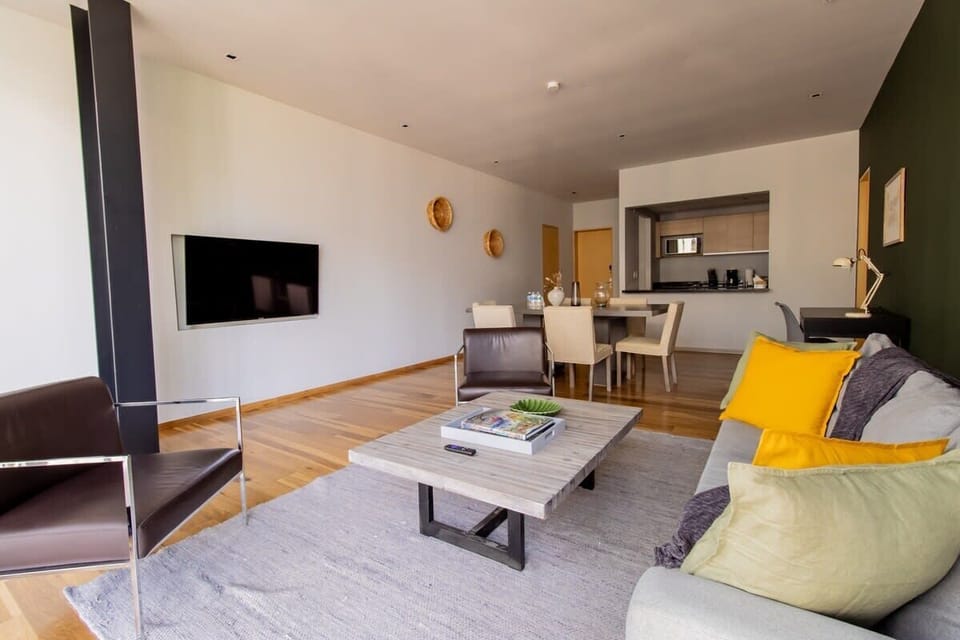 welcoming and relaxing atmosphere in our living room