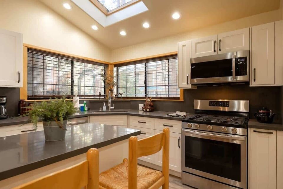 Bright Kitchen with Skylight