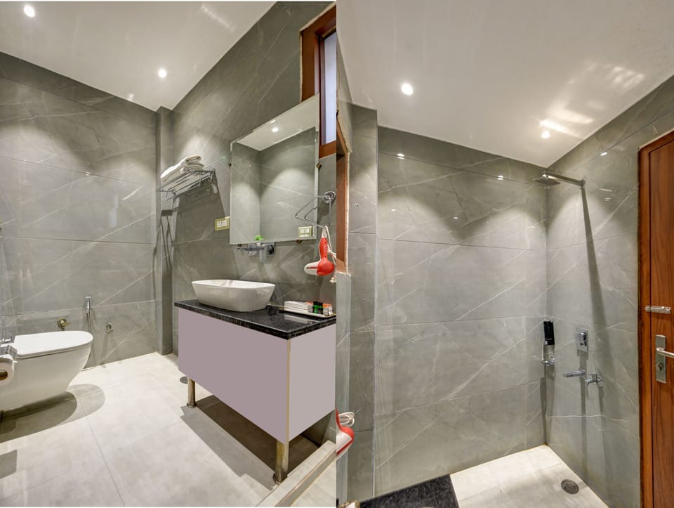 Free toiletries, bidet