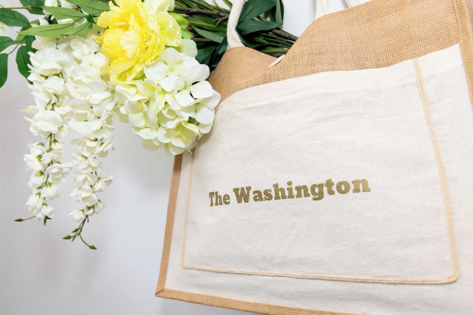 The Washington is in walking distance to Jet Express Ferry