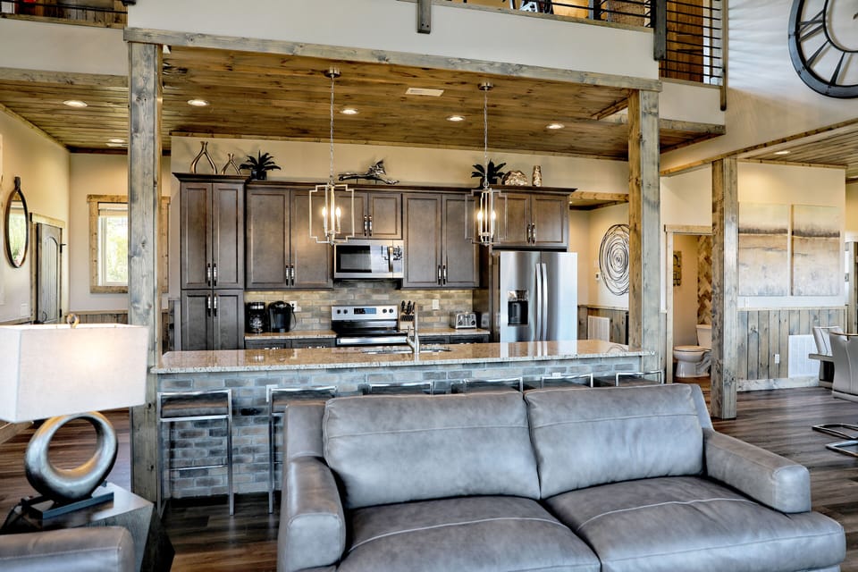 Inviting spaces and cozy furnishings