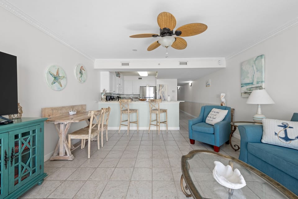 Open dining area