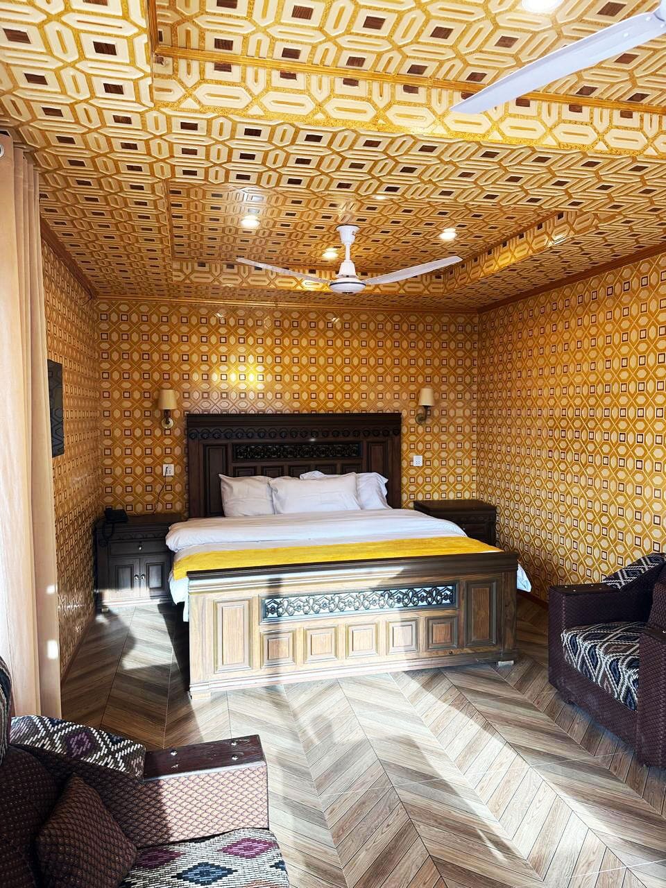 Luxury Suite, 2 Bedrooms, Mountain View | Premium bedding, desk, WiFi (free), bed sheets