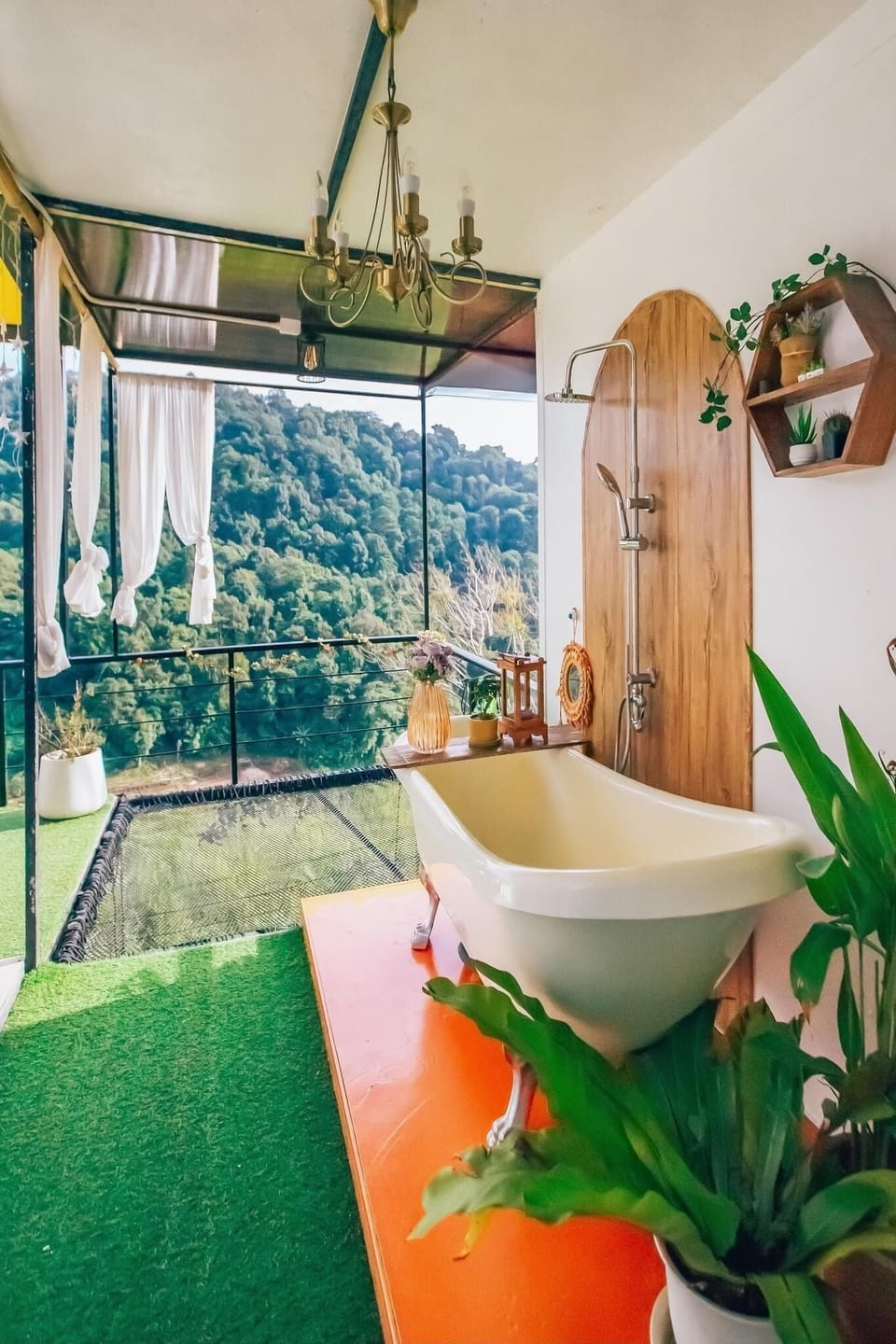 Design Tent | Individually decorated, desk, blackout drapes, free WiFi