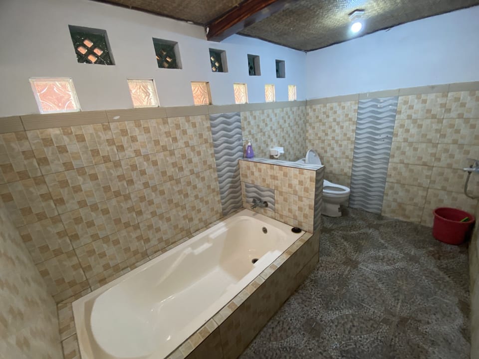 Deluxe Double Room | Bathroom | Soap, shampoo, toilet paper