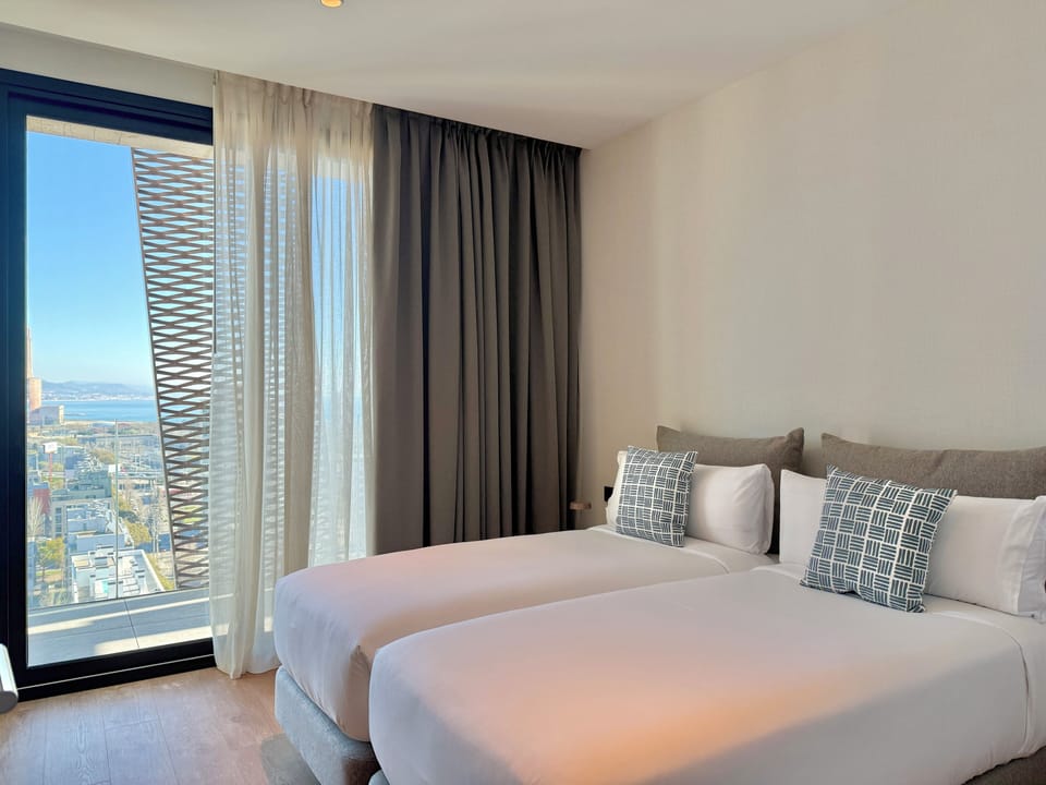 Panoramic Apartment, 3 Bedrooms | In-room safe, blackout drapes, iron/ironing board