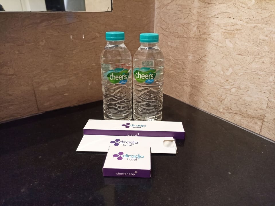 Grand Twin Room, 2 Bedrooms, Non Smoking, City View | Bathroom amenities | Shower, free toiletries, hair dryer (on request), slippers