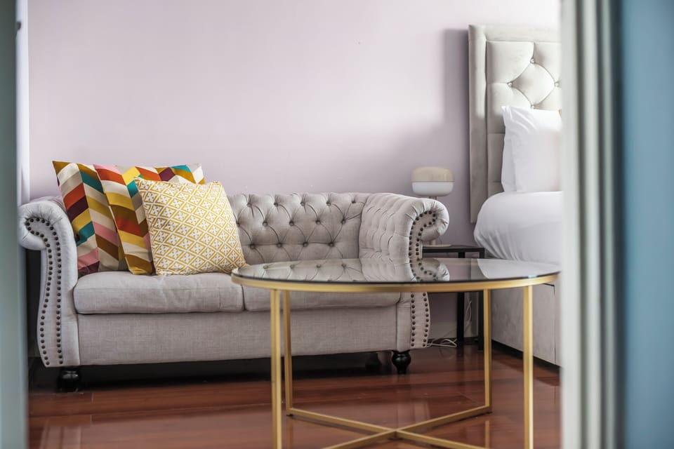 Premium bedding, memory foam beds, individually decorated