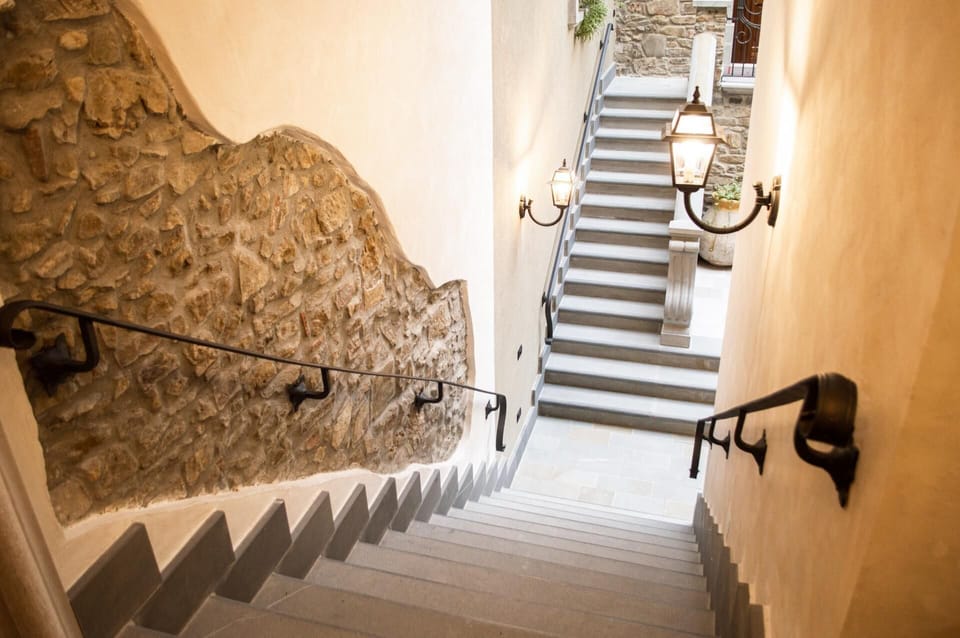 Handrails in stairways