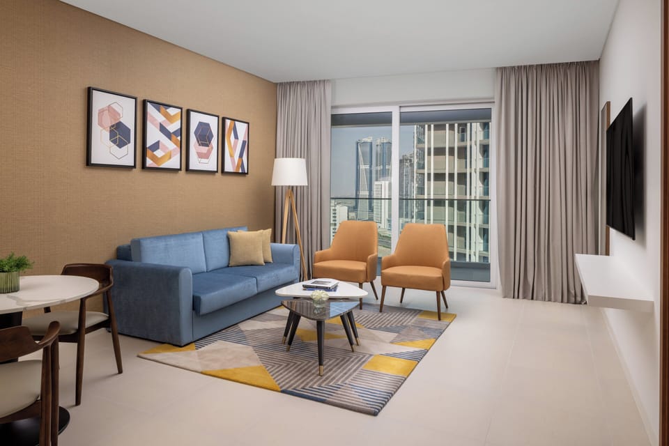Premium bedding, down comforters, desk, laptop workspace