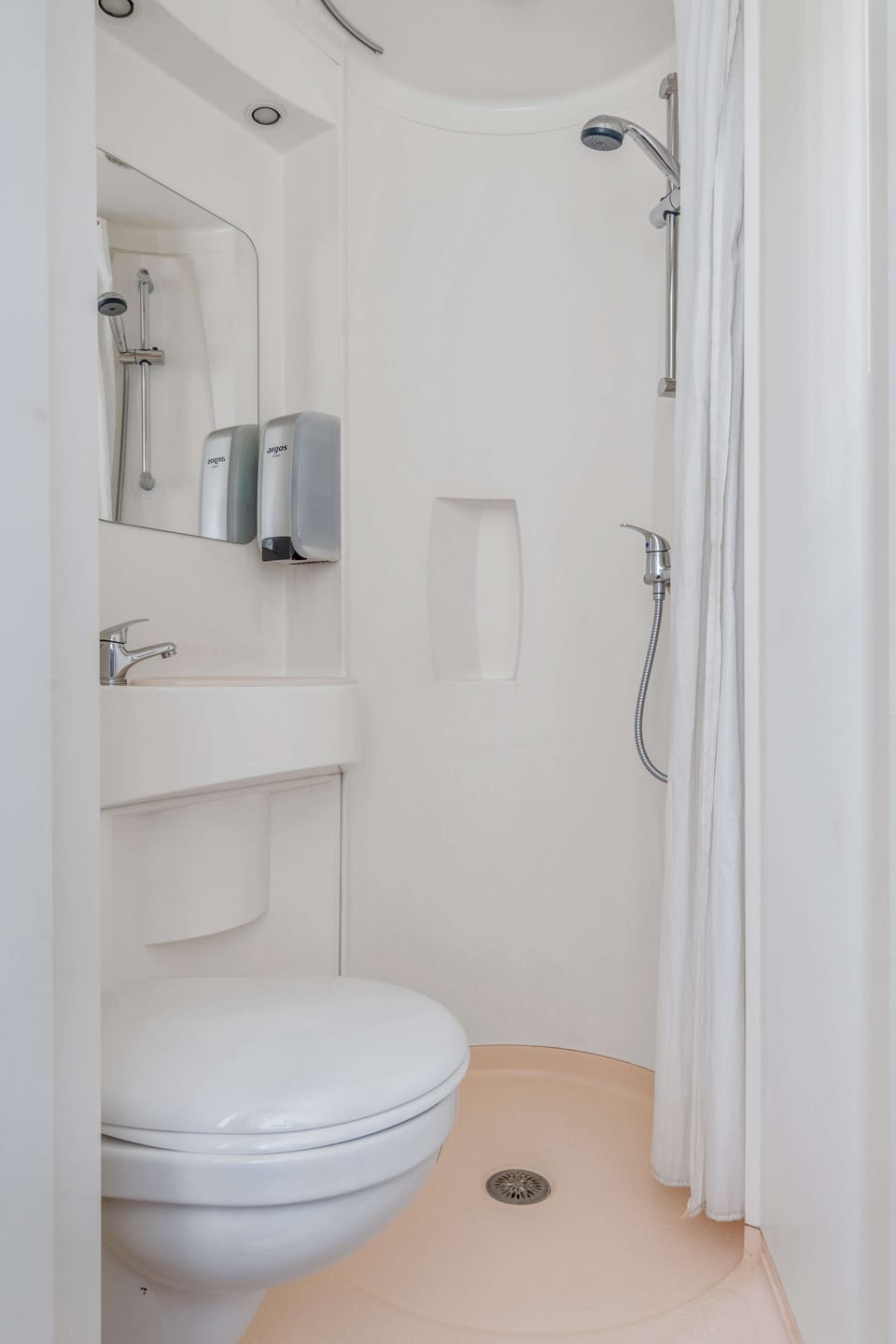 Shower, eco-friendly toiletries, hair dryer, towels