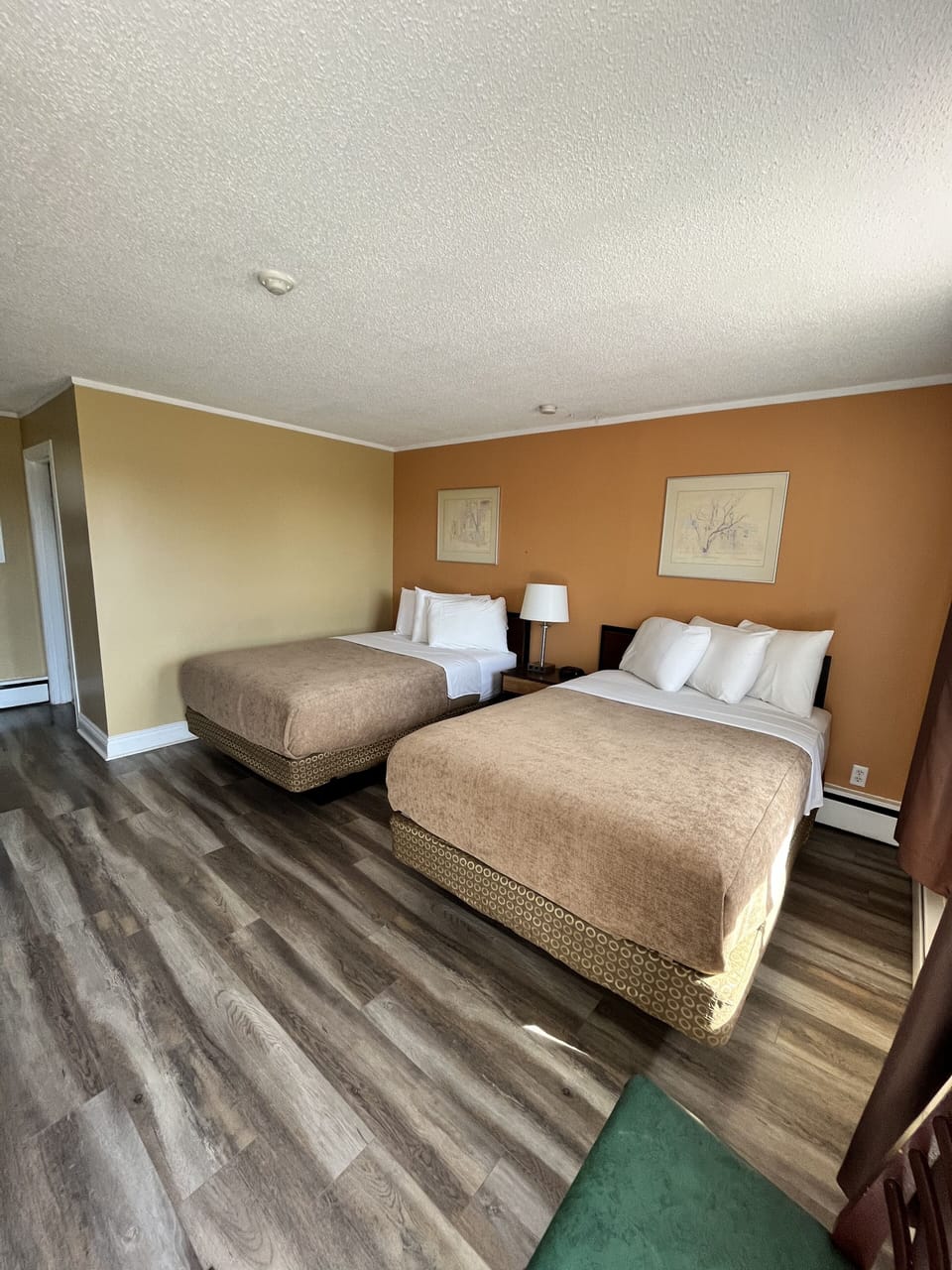 Deluxe Double Room, 2 Double Beds, River View | Individually decorated, individually furnished, desk, blackout drapes