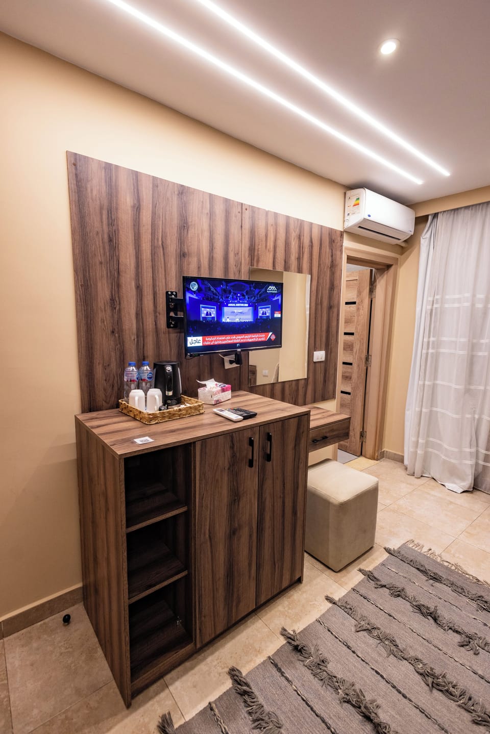Economy Double or Twin Room | City view