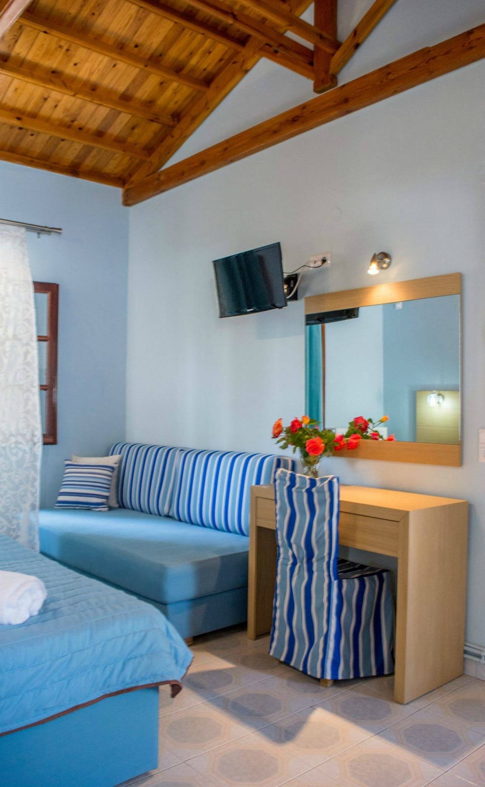 Double or Twin Room, Garden View | 1 bedroom, premium bedding, desk, iron/ironing board
