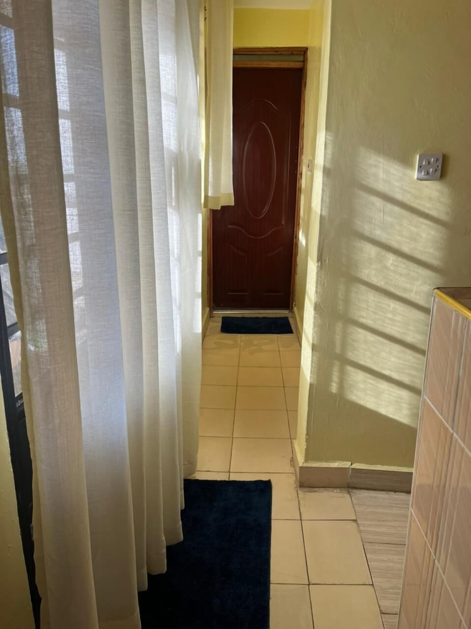 Interior entrance