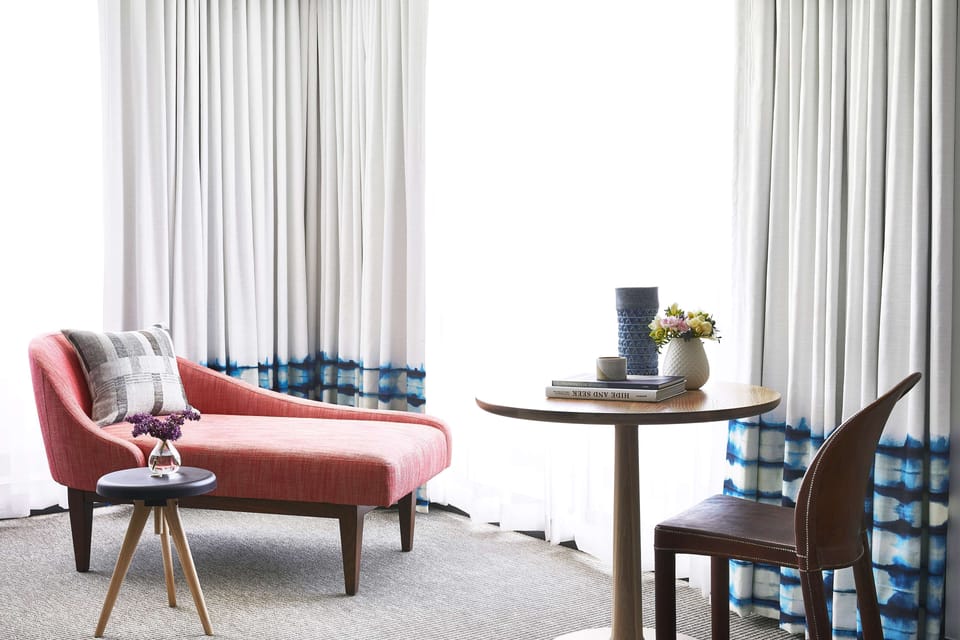 Room, 1 King Bed, Corner | Premium bedding, in-room safe, desk, laptop workspace