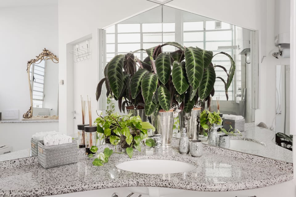 Deluxe Quadruple Room | Bathroom | Rainfall showerhead, hair dryer, bidet, towels