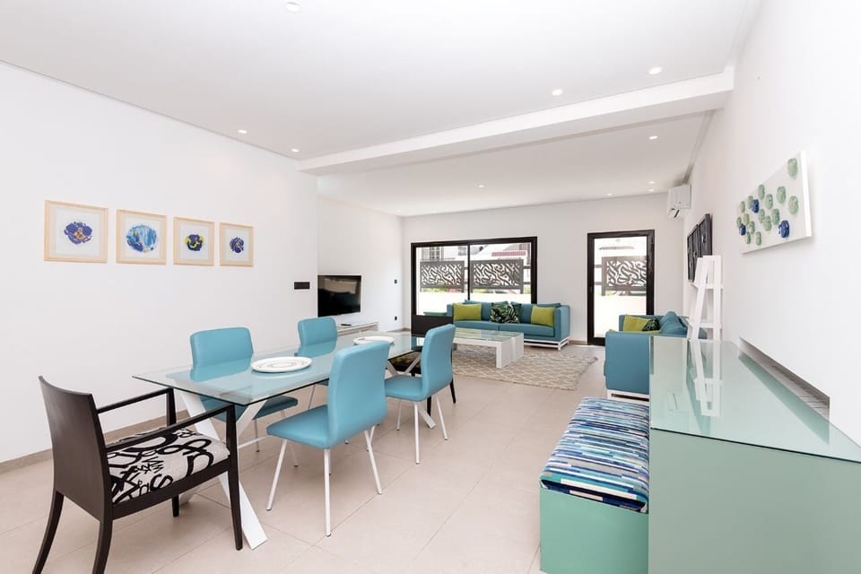 City Apartment | Living area | 40-inch plasma TV with digital channels