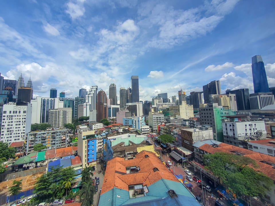 City view from property
